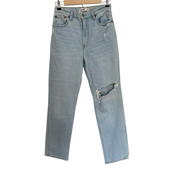 Abercrombie & Fitch "The '90s Straight Ultra High Rise" Denim Jeans US27 - Picture 4 of 9